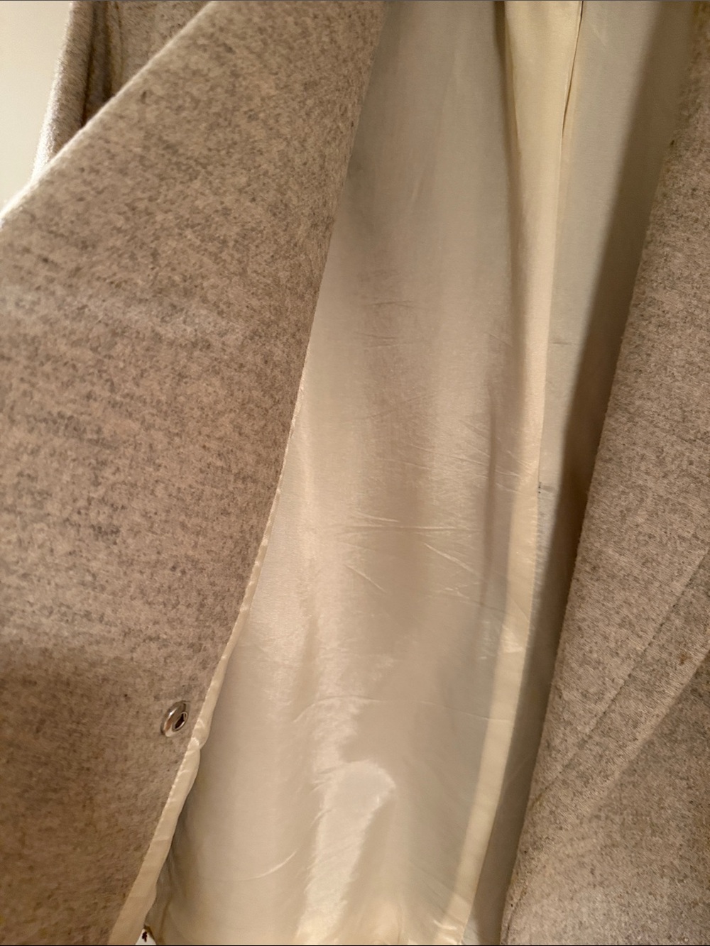 Madewell Heather Gray Wool-Blend Peacoat Jacket - Picture 4 of 4